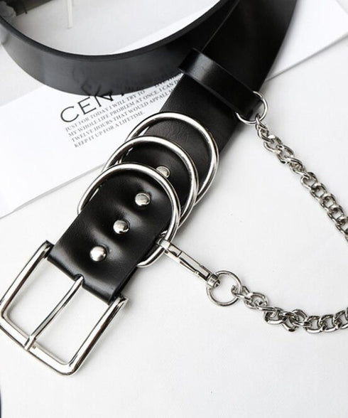 Chain Ring Detail Belt